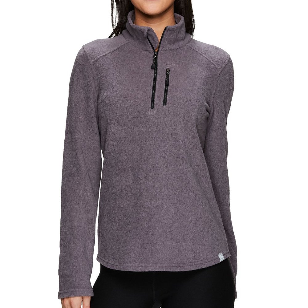 Avalanche Women's 1/4 Zip Microfleece Pullover Sweatshirt With Zip Pocket